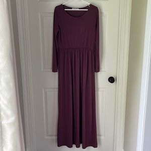 Kabayare Long Sleeve Maxi Dress